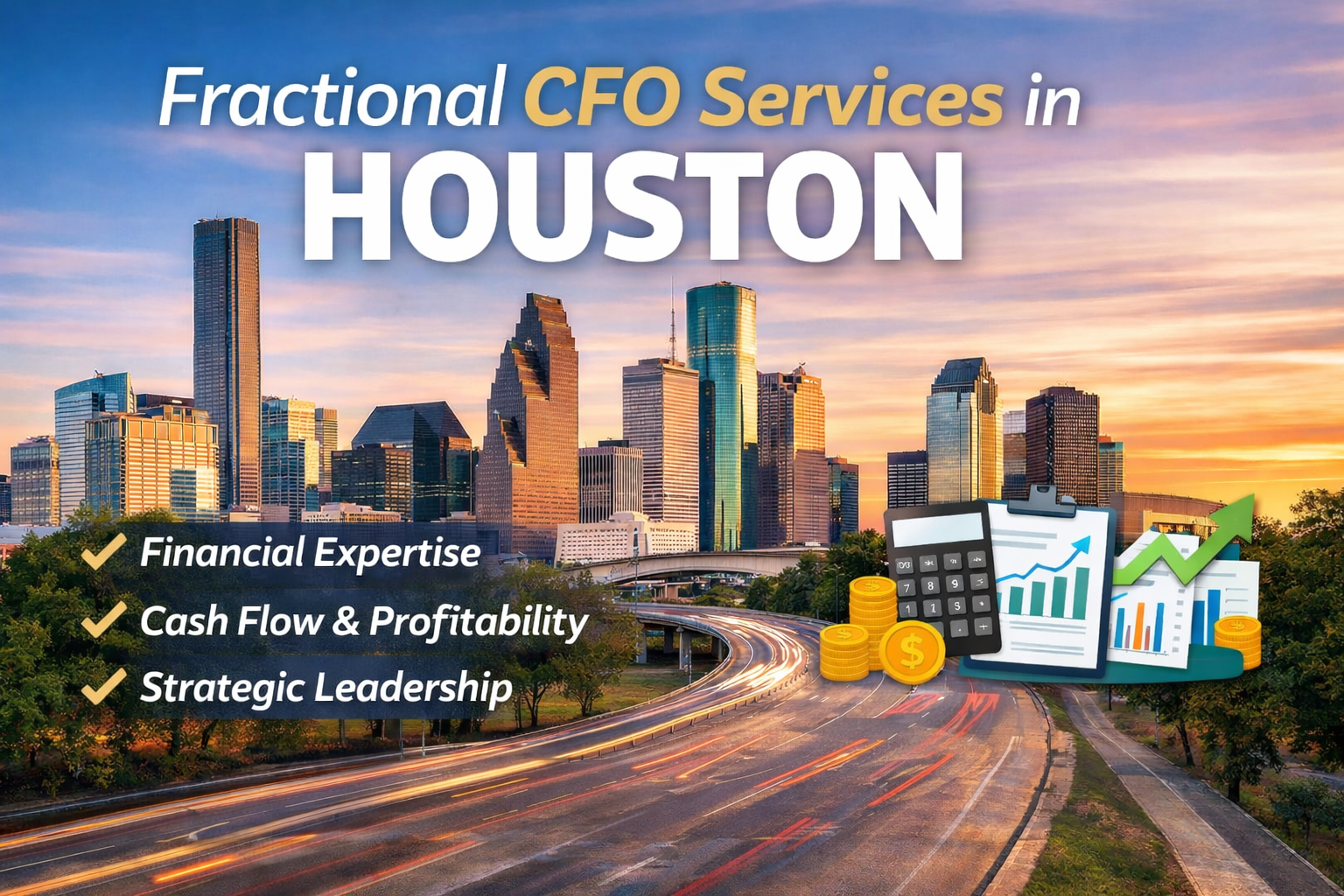 Fractional CFO Services in Houston | Strategic Financial Leadership Without Full-Time