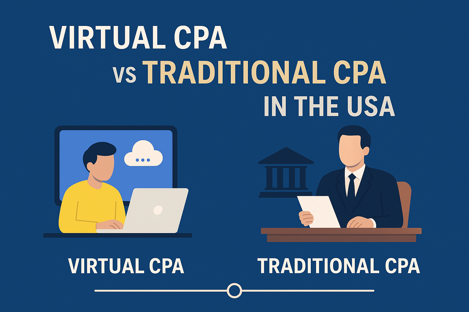 Virtual CPA vs Traditional CPA